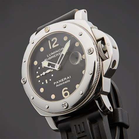 used panerai watch for sale|pre owned panerai submersible.